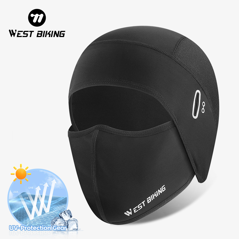 Head Gear Running - WEST BIKING Motorcycle Hat Ice Silk