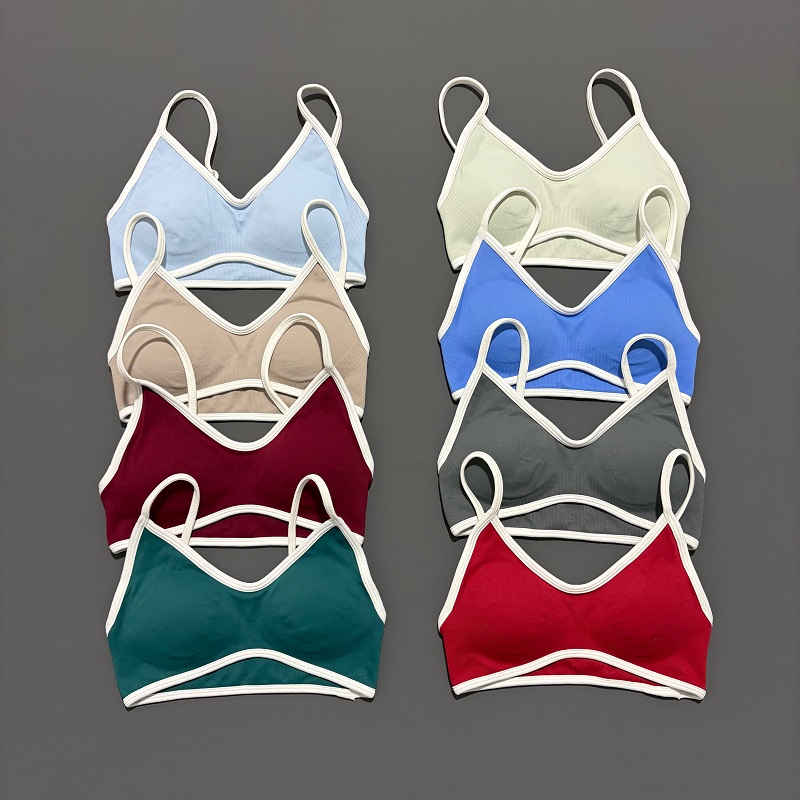 Running Gear Woman - HISTELLO Sports Bra Women Sexy Knitted