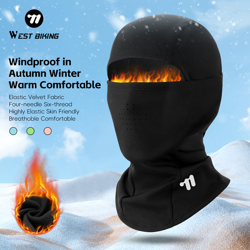 Head Gear Running - Winter Warm Balaclava Windproof Thermal Cycling