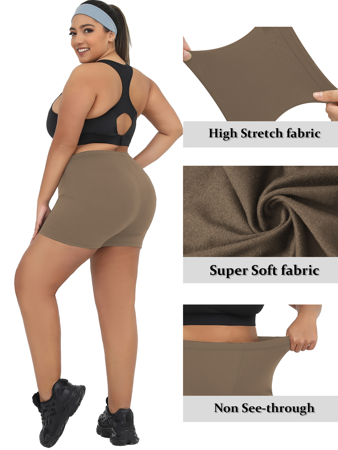 Plus Size Women's High Elastic - Running Gear Woman ulasan dan harga
