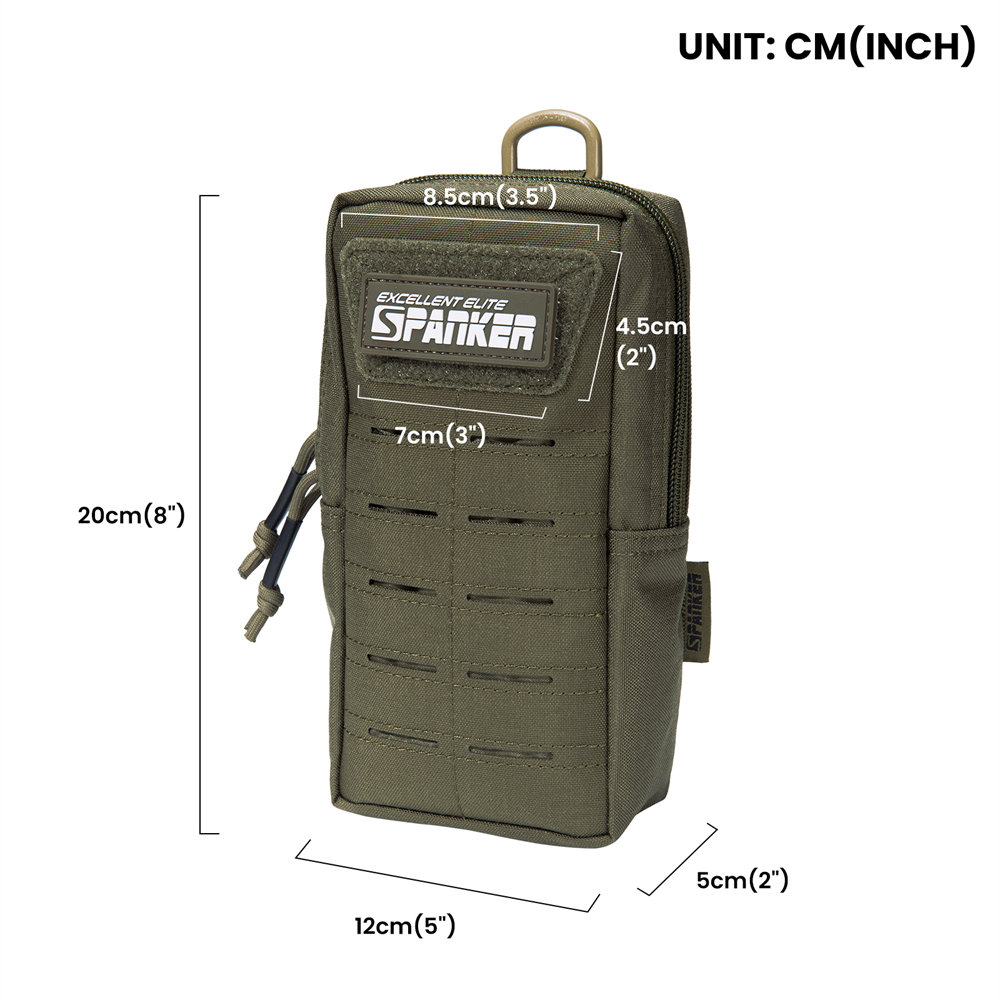 Tactical Molle Waist Bag Outdo - Running Zwift ulasan dan harga
