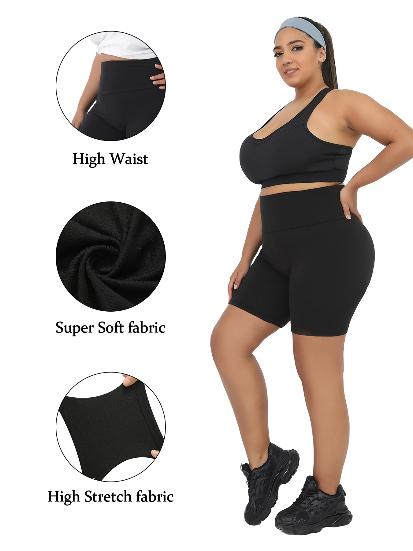 Plus Size Women's High Waisted - Running Gear Woman ulasan dan harga