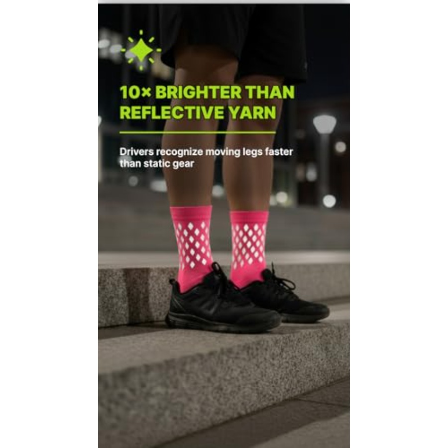 Reflective Socks for cycling a - Running Gear Girls ulasan dan harga