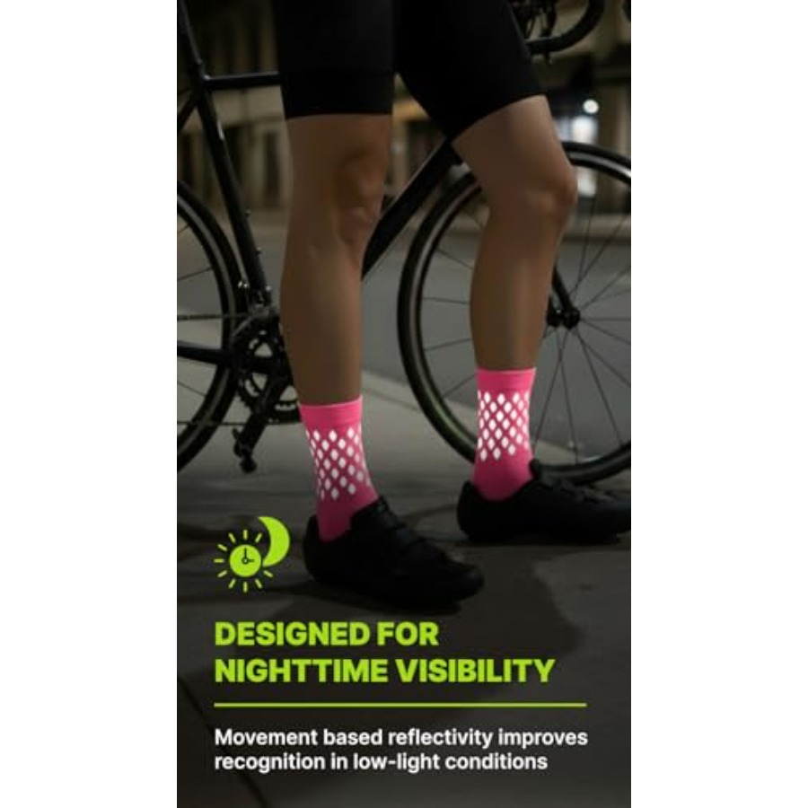 Reflective Socks for cycling a - Running Gear Girls ulasan dan harga