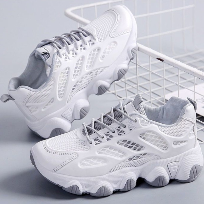 Breathable Mesh Chunky Sneaker - Running Gear Woman ulasan dan harga