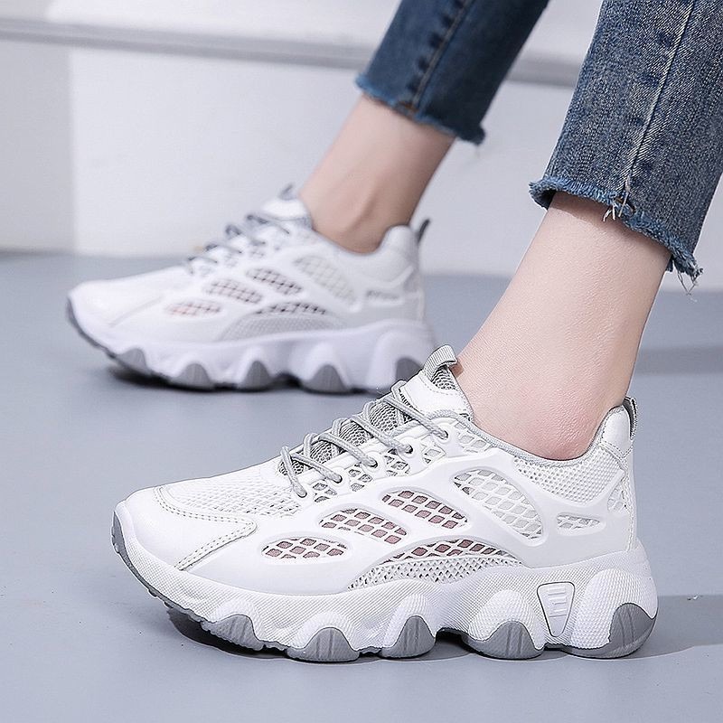 Breathable Mesh Chunky Sneaker - Running Gear Woman ulasan dan harga