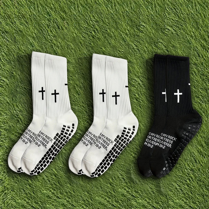 Cross Logo Anti-Slip Cushioned - Running Gear Logos ulasan dan harga