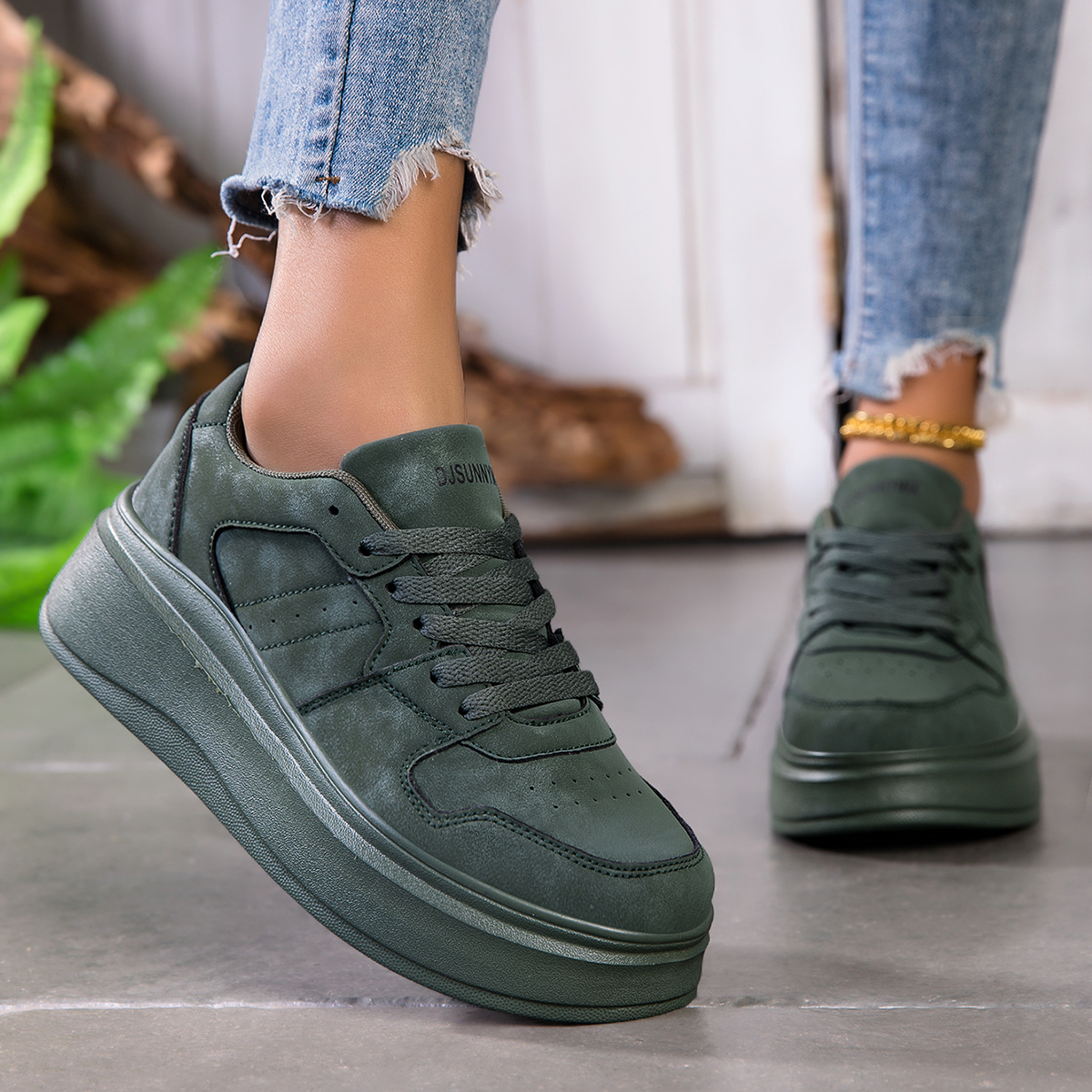 Women's Vulcanize Shoes Flat C - Running Gear Woman ulasan dan harga