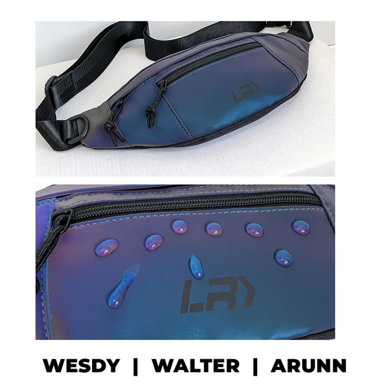 Reflective Chest Bag Night Run - Running Zwift ulasan dan harga