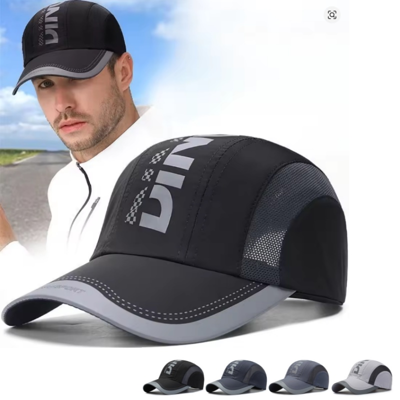 Quick Drying Breathable Mesh T - Running Cap Mesh ulasan dan harga