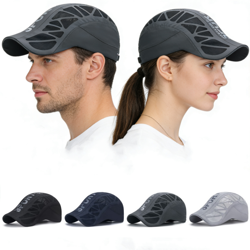 Summer Cool Breathable Mesh Qu - Running Cap Mesh ulasan dan harga