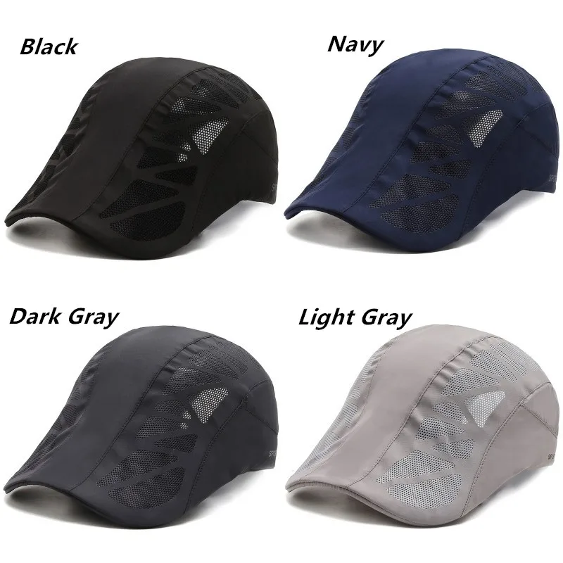 Summer Breathable Mesh Quick D - Running Cap Mesh ulasan dan harga