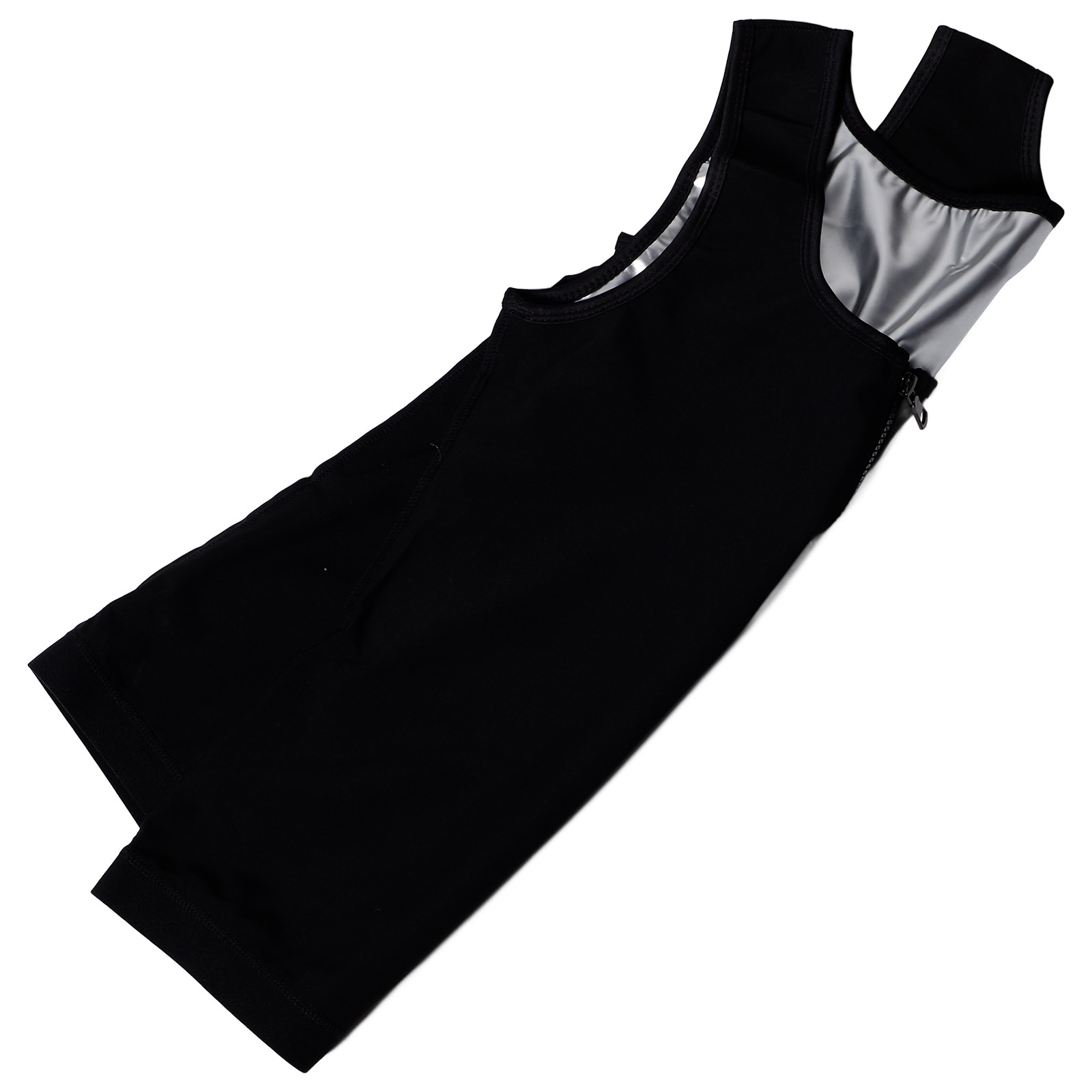 Mens Zip Up Sweat Vest Workout - Running Gear Girls ulasan dan harga
