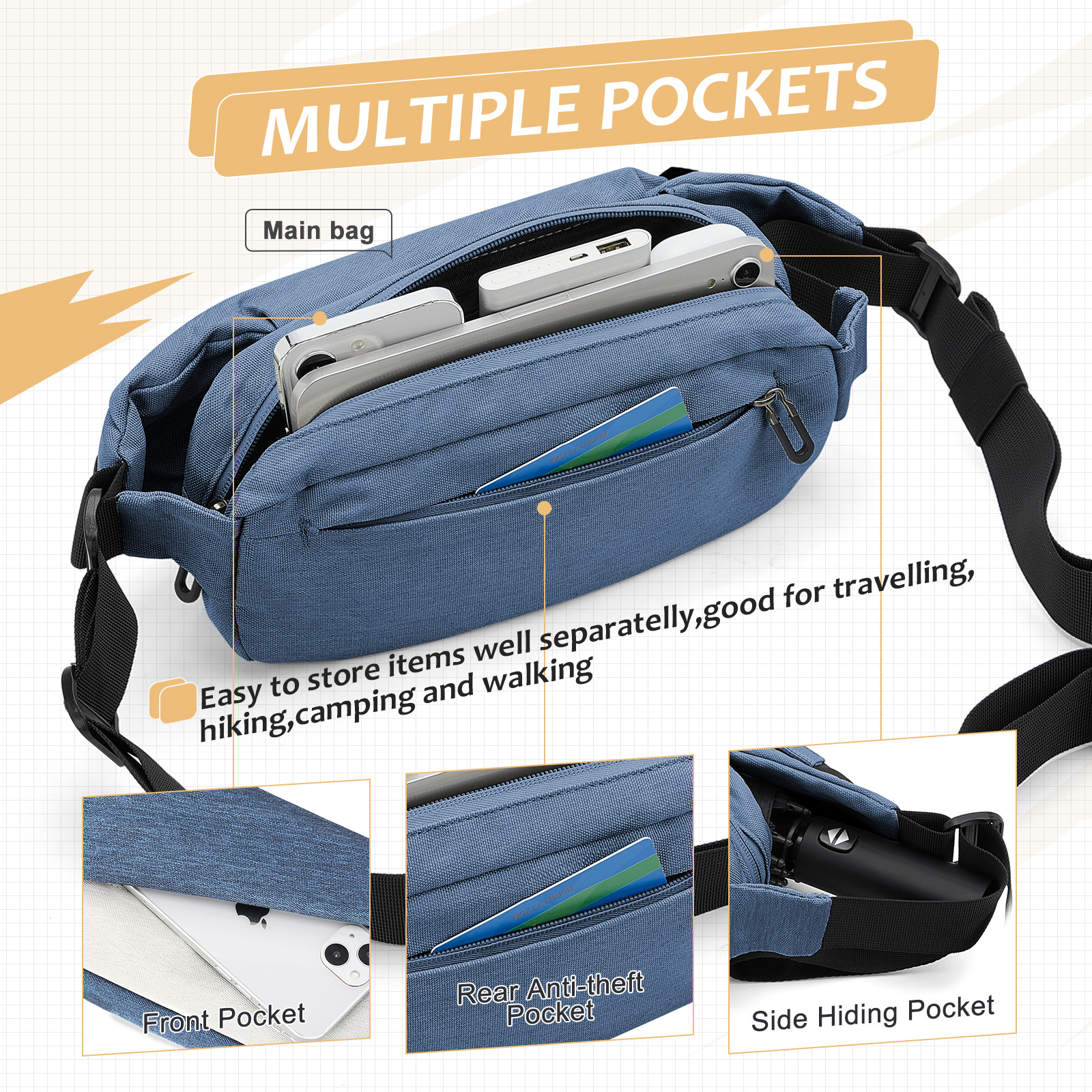 Fashionable Trendy Crossbody B - Running Zwift ulasan dan harga