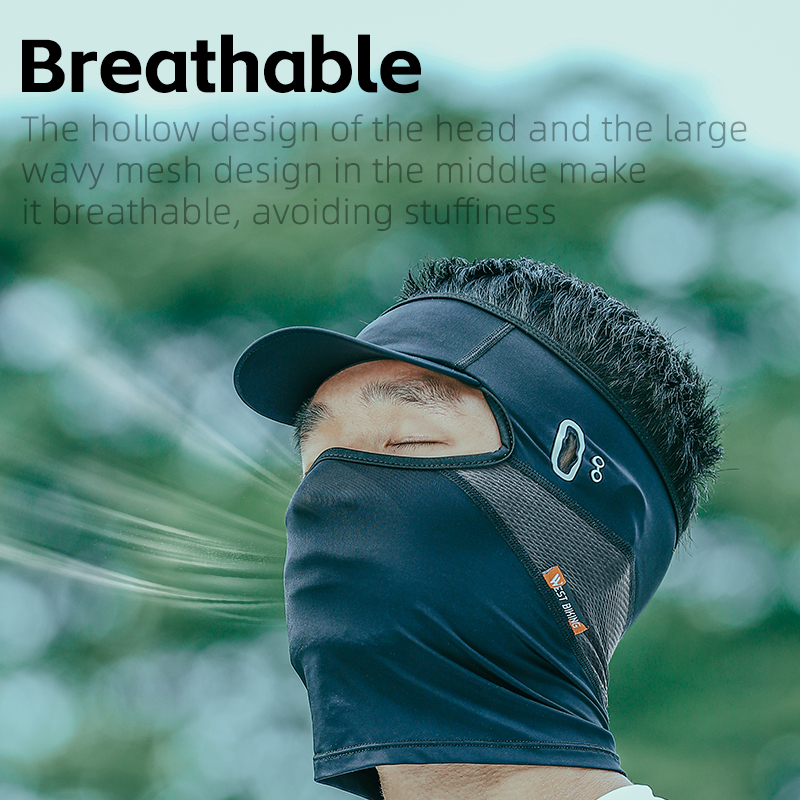 WEST BIKING Summer Ice Silk Cy - Head Gear Running ulasan dan harga