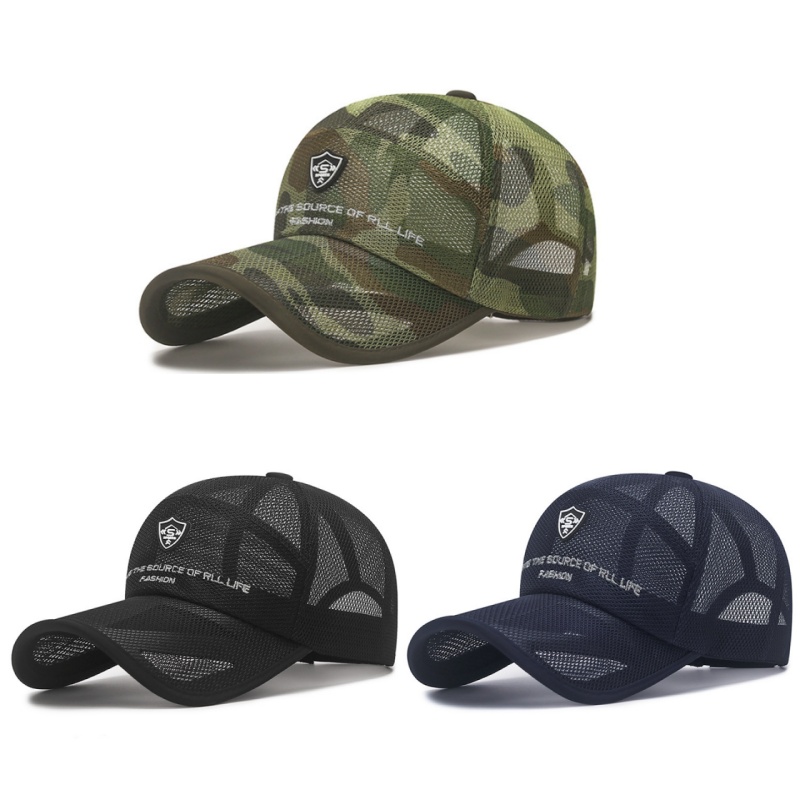 Quick-Drying Breathable Mesh R - Running Cap Mesh ulasan dan harga
