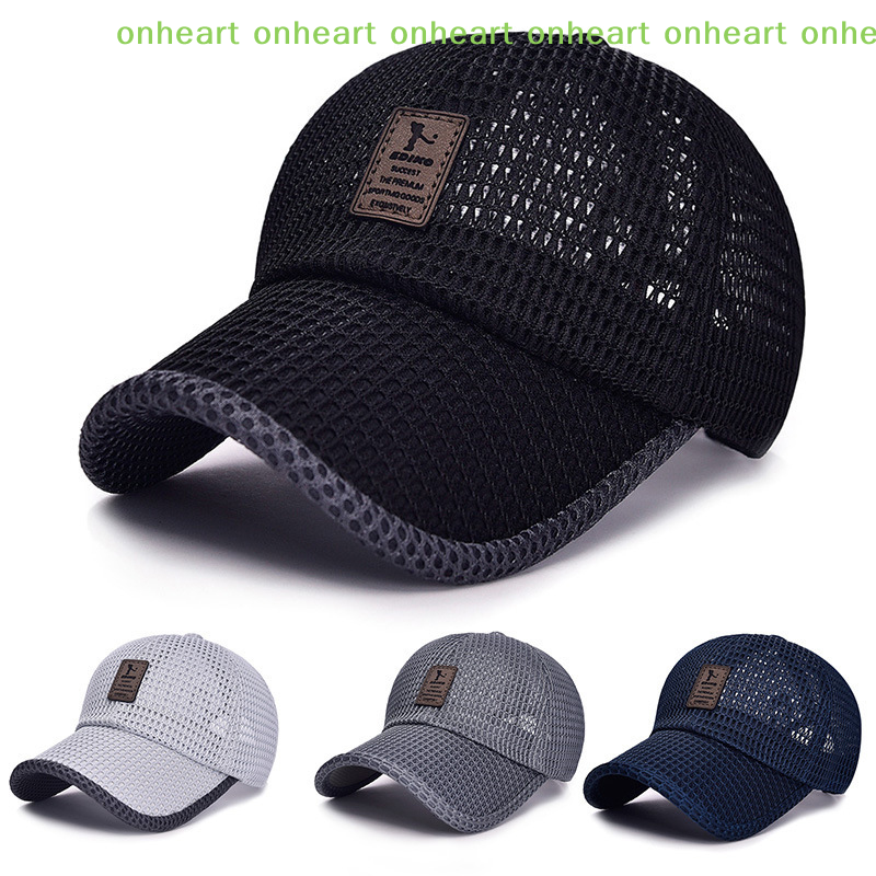 [C]Summer Mesh Baseball Cap Fo - Running Cap Mesh ulasan dan harga