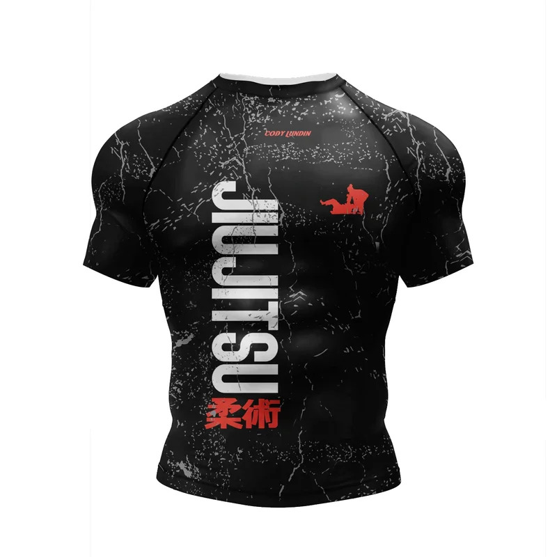 New Compression Mma Rashguard  - Head Gear Running ulasan dan harga