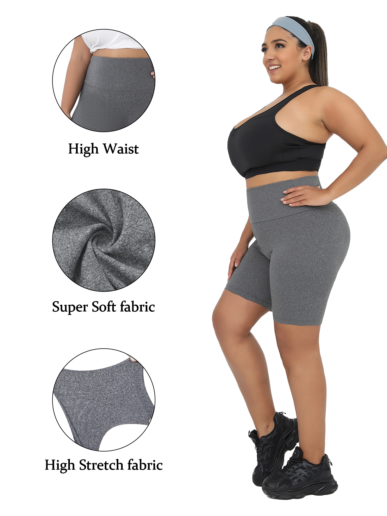 Plus Size Women's High Waisted - Running Gear Woman ulasan dan harga