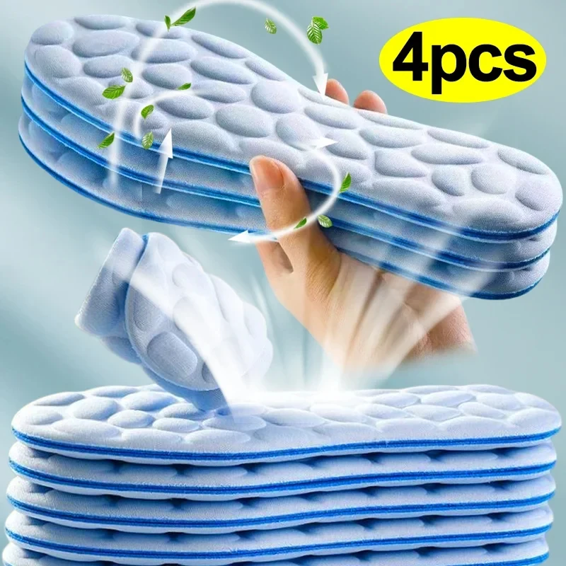 2/4pcs Soft Massage Memory Foa - Running Gear Woman ulasan dan harga