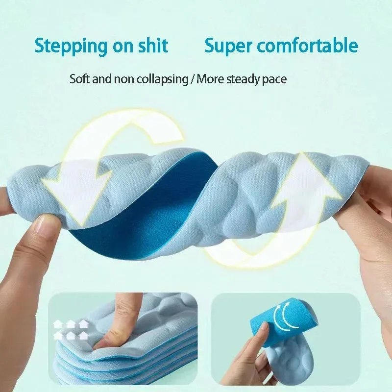 2/4pcs Soft Massage Memory Foa - Running Gear Woman ulasan dan harga
