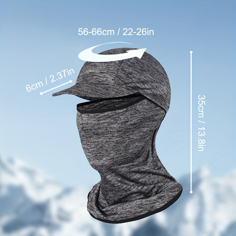 Sunscreen Face Cover Sun Hood  - Head Gear Running ulasan dan harga