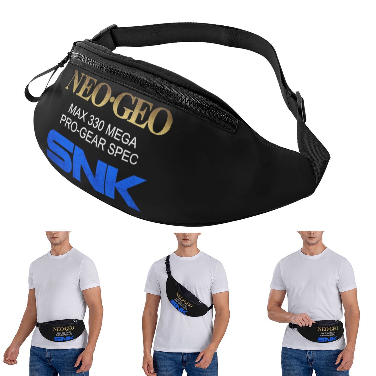 Crossbody Waist Bag Neo Geo Pr - Running Gear Retro ulasan dan harga