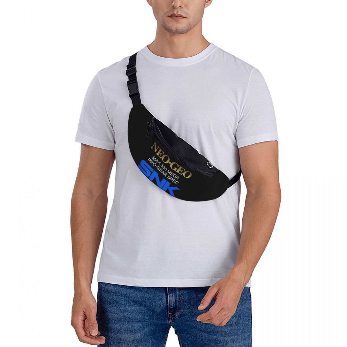 Crossbody Waist Bag Neo Geo Pr - Running Gear Retro ulasan dan harga